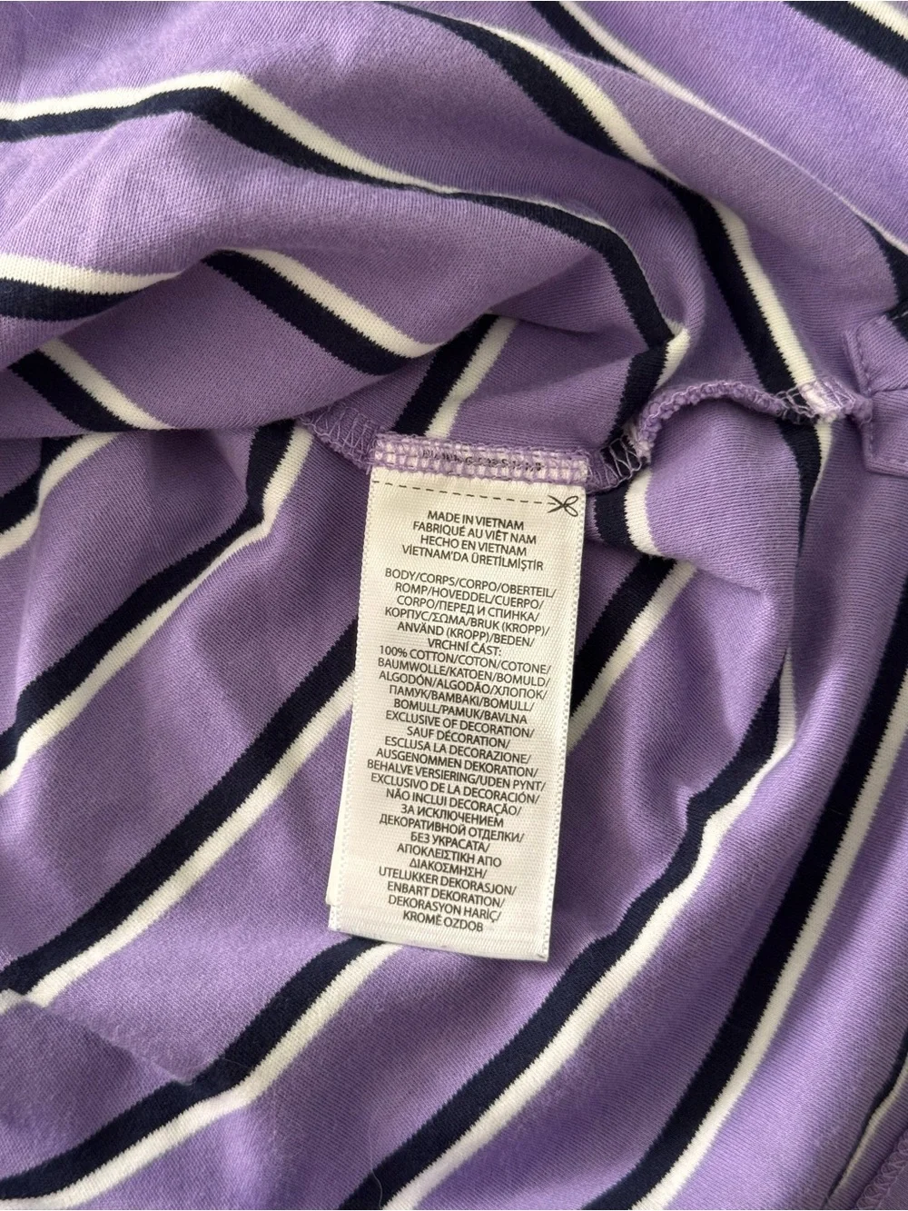 Polo Ralph Lauren Classic Fit Men's Size XL Purple Striped Polo Shirt Flesh Pony